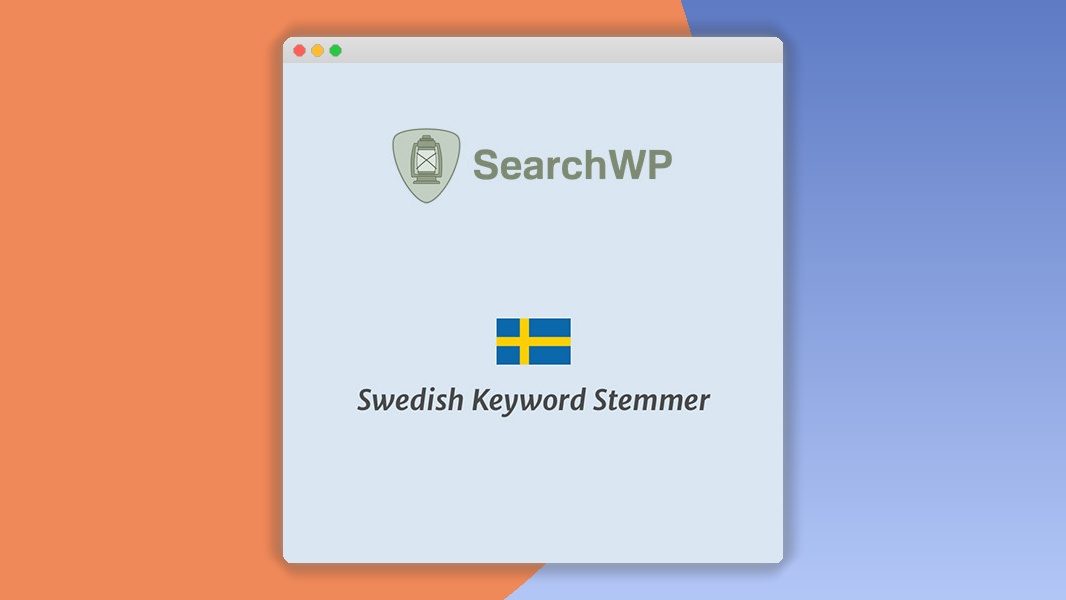 SearchWP Swedish Keyword Stemmer