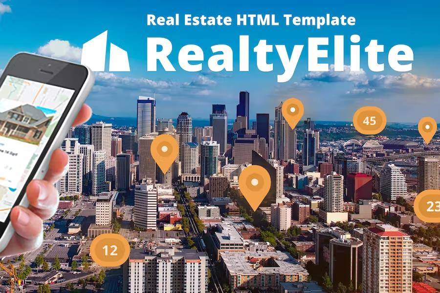 Real Estate - Realtor HTML Template with RTL