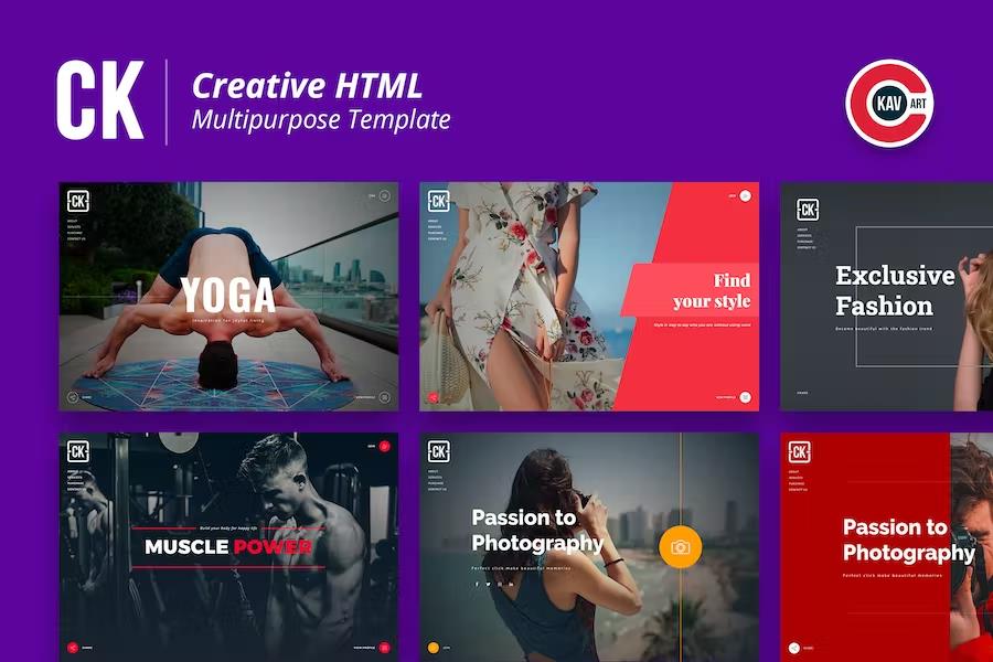 CK - Coming Soon Creative HTML Multipurpose Template
