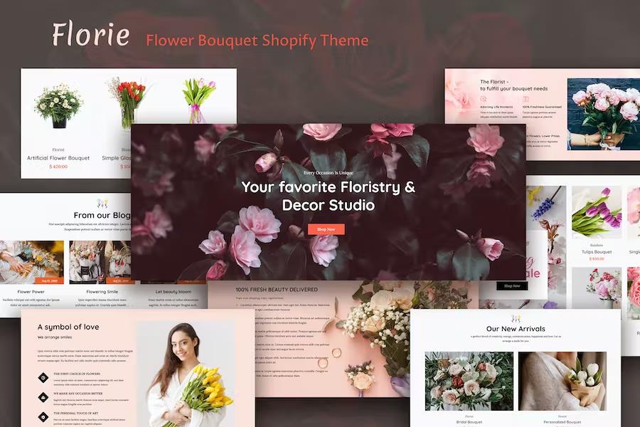 Flory - Florist Bouquet and Boutique Gift Shopify Theme