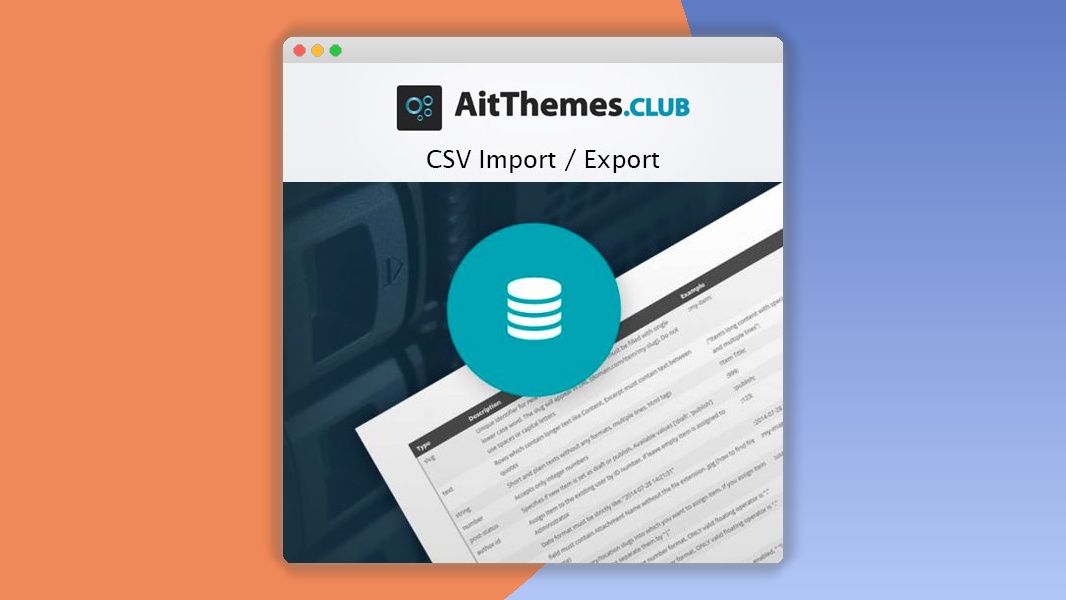 AIT CSV Import / Export
