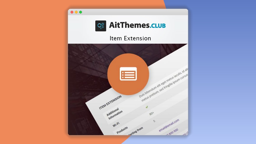 AIT Item Extension