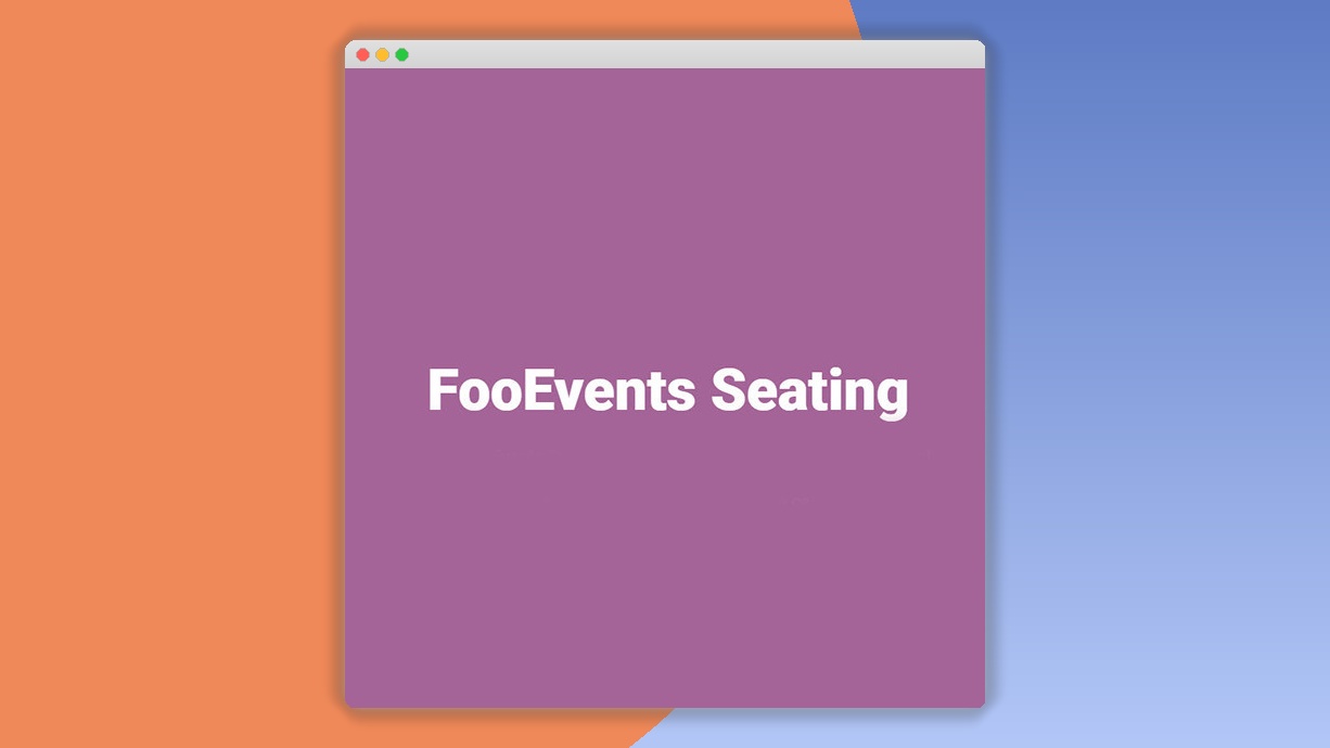 FooEvents Seating