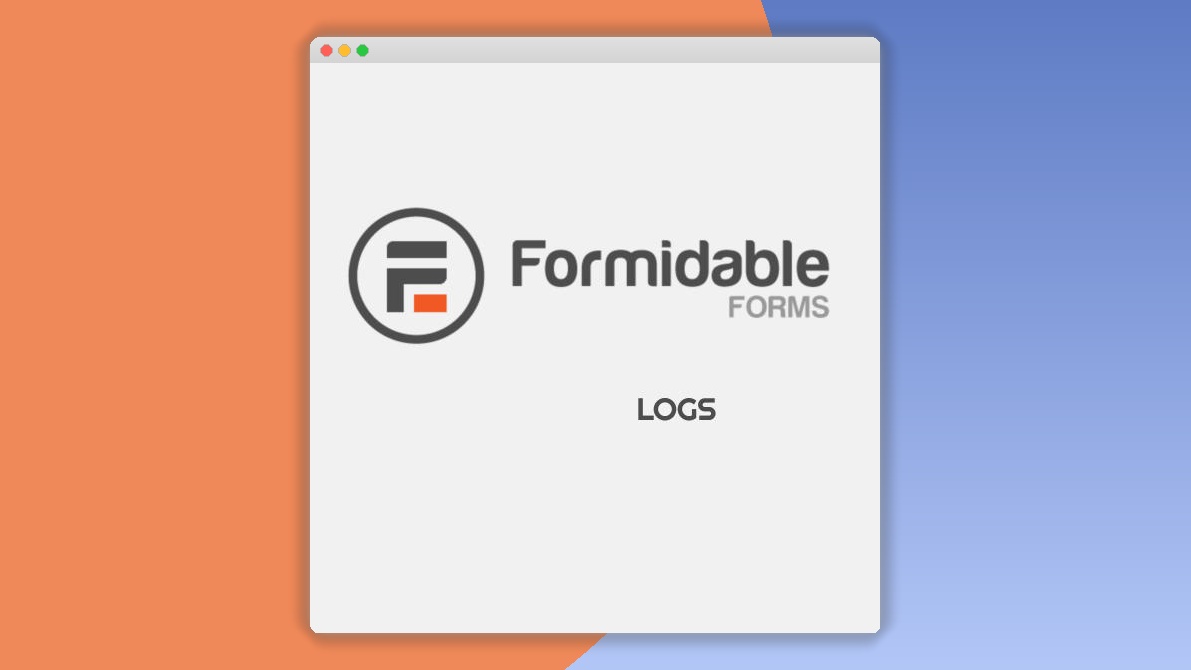 Formidable Logs 1.0b1