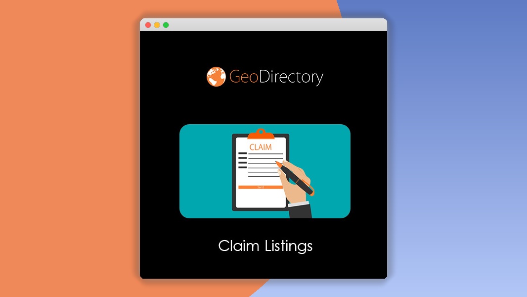 GeoDirectory Claim Listings