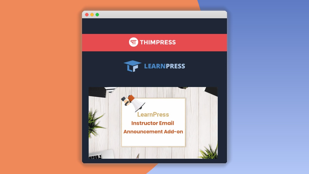 LearnPress Announcements Add-on