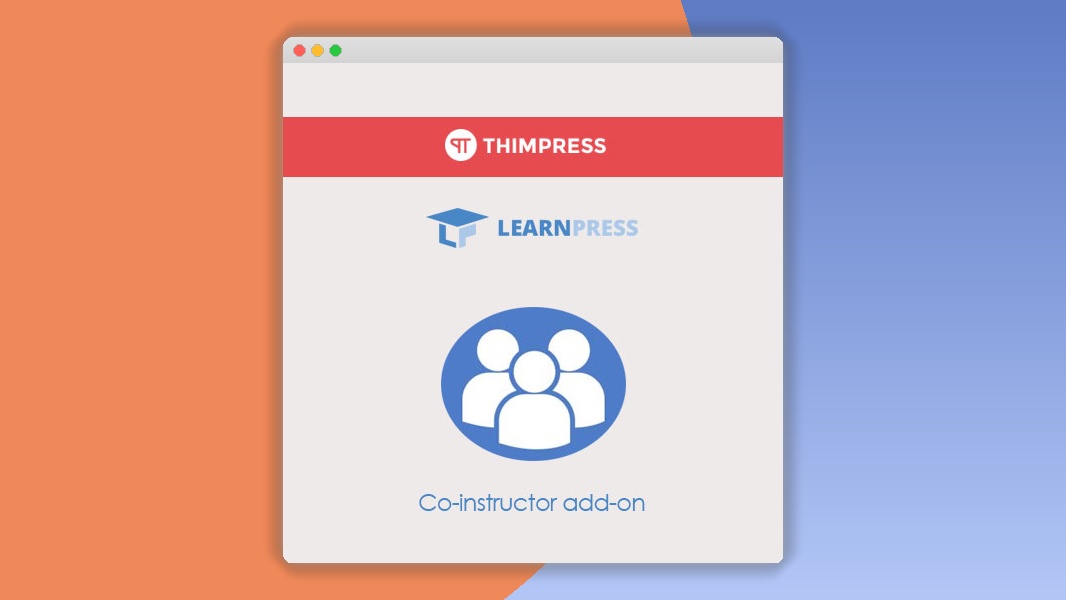 LearnPress Co-instructor Add-on