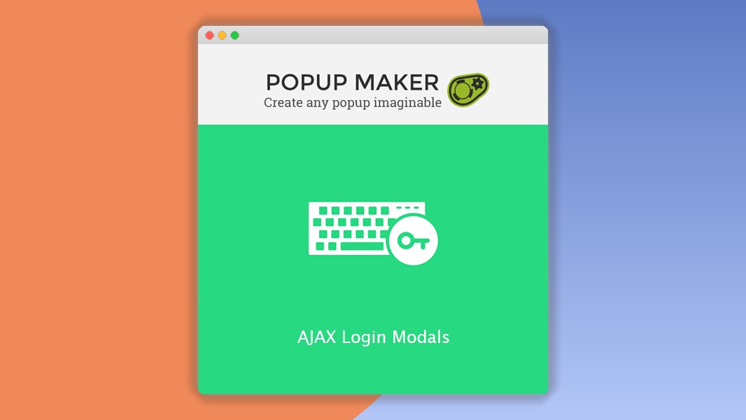 Popup Maker – AJAX Login Modals
