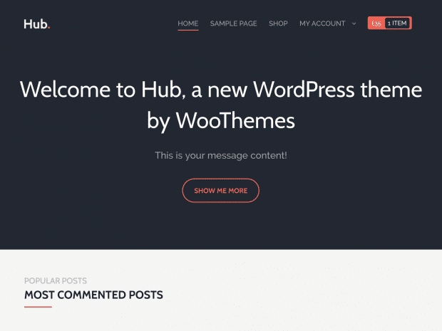 WooThemes Hub WooCommerce Themes