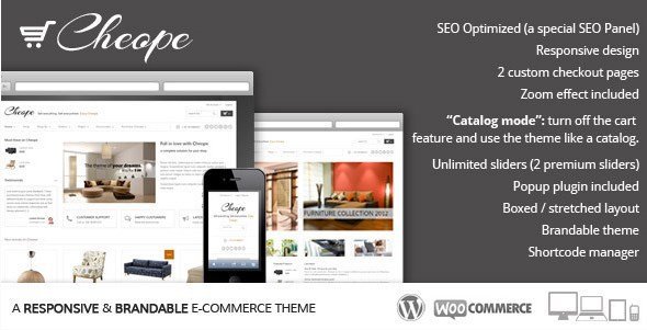 Cheope Shop - Flexible e-Commerce Theme