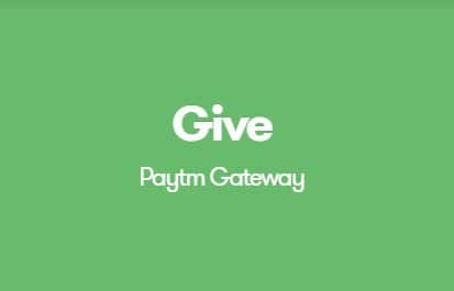 Give Paytm Gateway