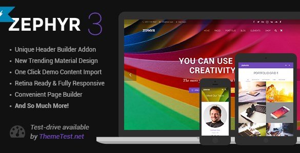 Zephyr - Material Design Theme