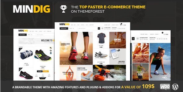 Mindig - a Flat & Multipurpose Ecommerce Theme