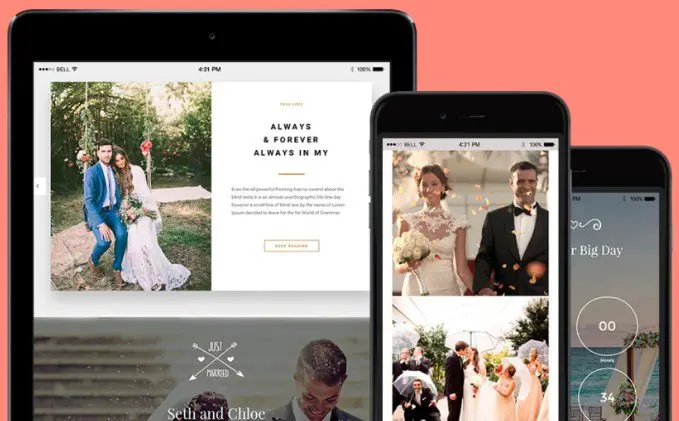 VisualModo Wedding WordPress Theme