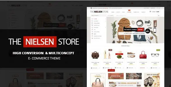 Nielsen - E-commerce WordPress Theme