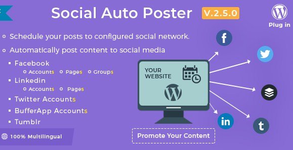 Social Auto Poster - WordPress Plugin