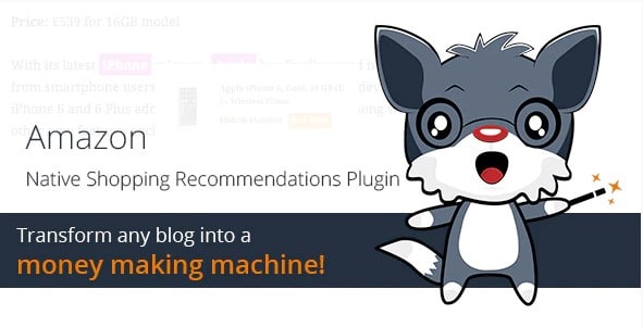 Amazon Native Shopping Recommendations Plugin