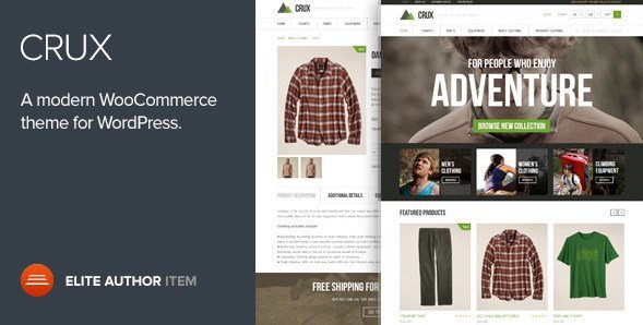 Crux - A Modern And Lightweight WooCommerce Theme
