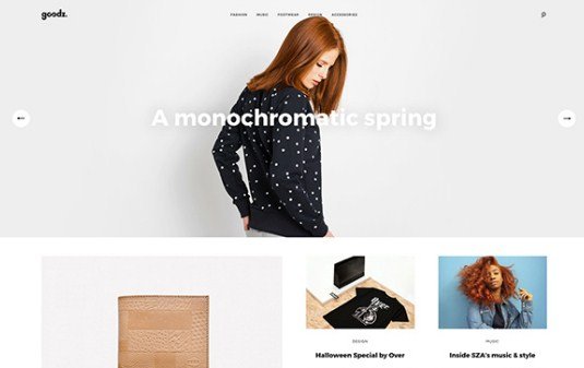 Themes Kingdom GoodzMagazine WordPress Theme
