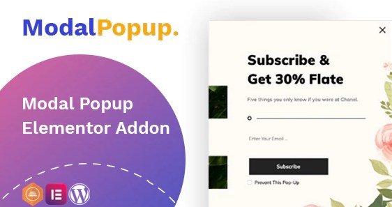 Modal Popup box Elementor Addon