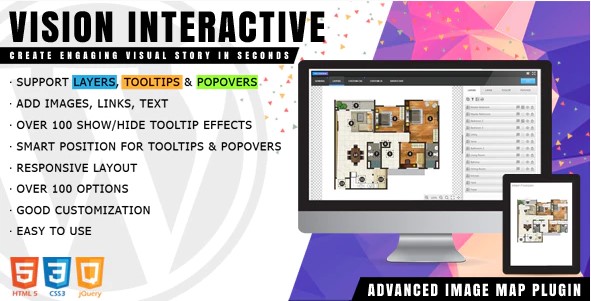 Vision Interactive - Image Map Builder for WordPress
