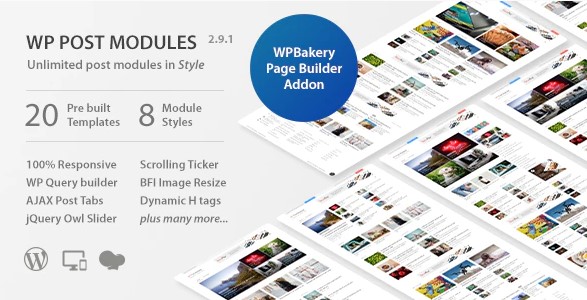 WP Post Modules for NewsPaper and Magazine Layouts
