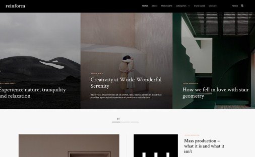 Themes Kingdom Reinform WordPress Theme