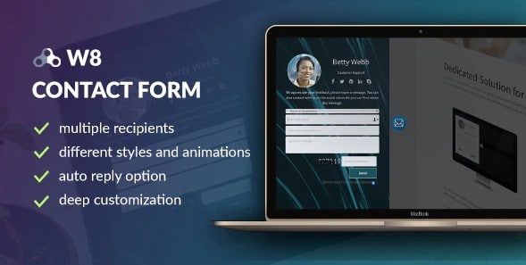 W8 Contact Form - WordPress Contact Form Plugin