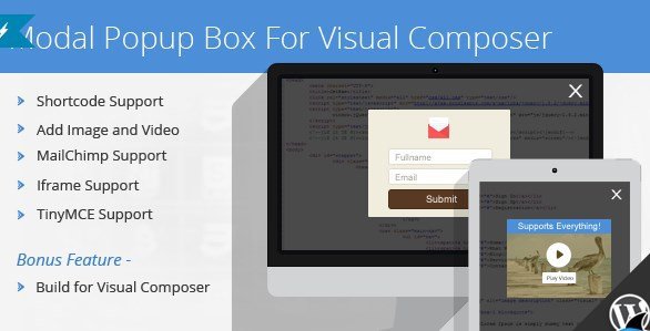 Modal Popup Box For Visual Composer