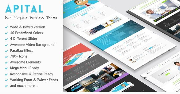 Apital - Ultra Premium Business WordPress Theme