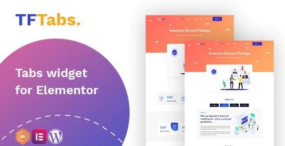 TF Tabs widget for Elementor