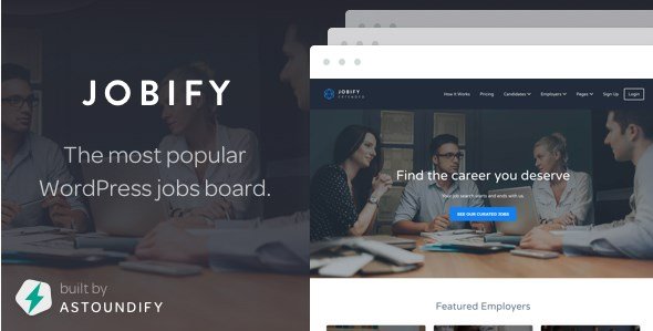 Jobify - WordPress Job Board Theme