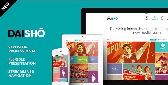Daisho - Flexible WordPress Portfolio Theme