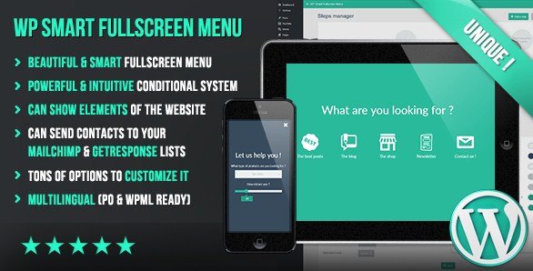 WP Smart Fullscreen Menu
