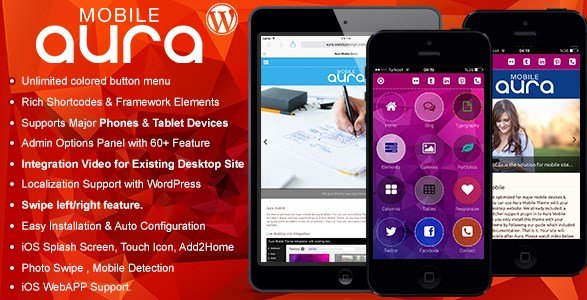 Aura Premium Mobile Theme