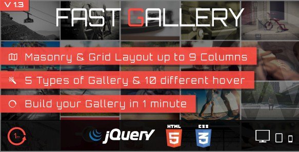 Fast Gallery Premium Wordpress Plugin