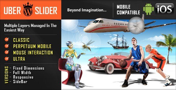 UberSlider Layer Slider WordPress Plugin