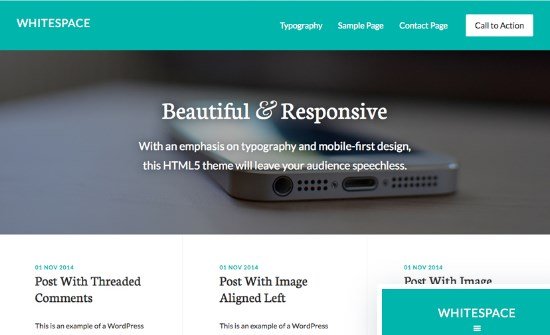 StudioPress Whitespace Pro Theme