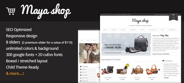 MayaShop - A Flexible Responsive e-Commerce Theme
