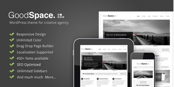 Good Space - Responsive Minimal WP Theme
