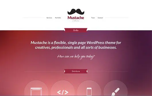 CSS Igniter Mustache WordPress Theme
