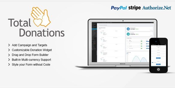 Total Donations For Wordpress