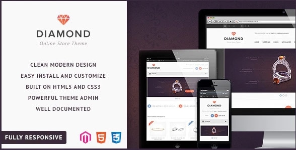 Diamond - Responsive Magento Theme