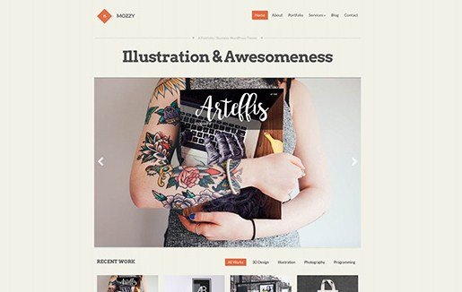 CSS Igniter Mozzy WordPress Theme