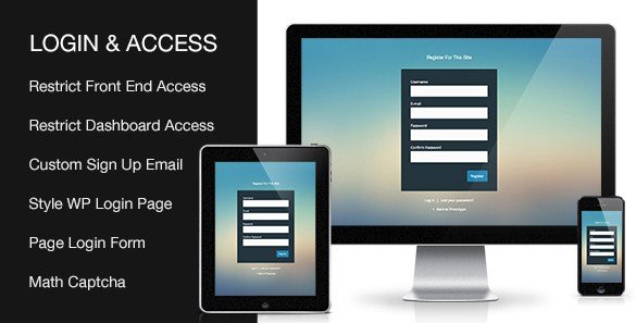 Custom Login & Access WordPresss Plugin