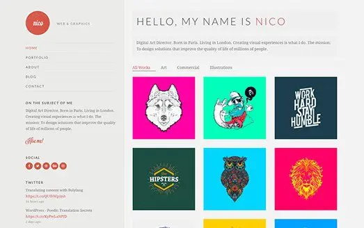 CSS Igniter Nico WordPress Theme