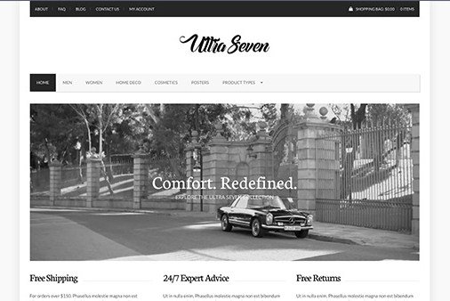CSS Igniter UltraSeven WordPress Theme