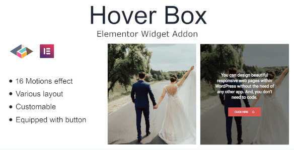 Hover Box Elementor Page Builder Addon