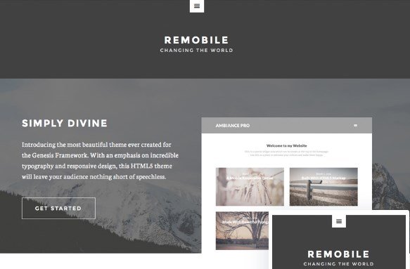 StudioPress Remobile Pro Theme