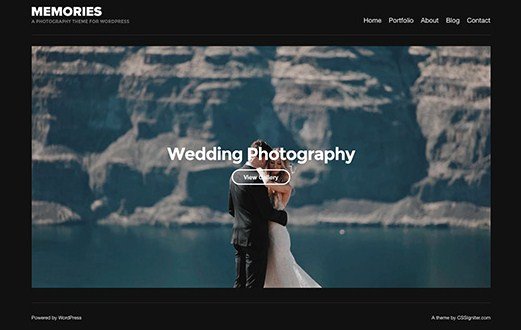 CSS Igniter Memories WordPress Theme